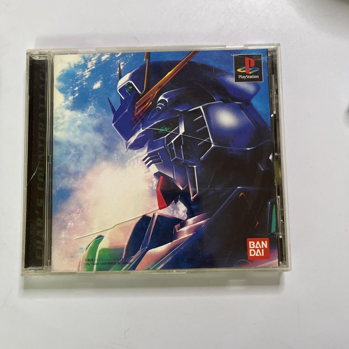 Mobile Suit Gundam Char's Counterattack 1998 PS1 Bandai NTSC-J JAPAN Complete