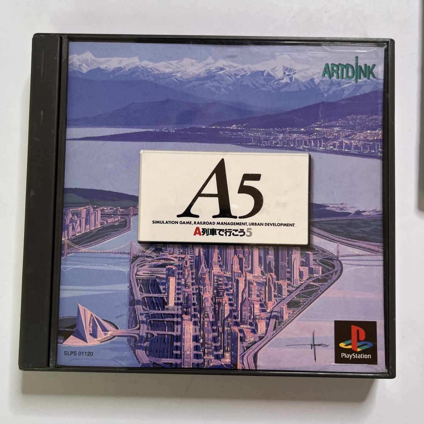 A5 A-Ressha de Ikou 5 1997 PS1 Sony PlayStation NTSC-J JAPAN Game