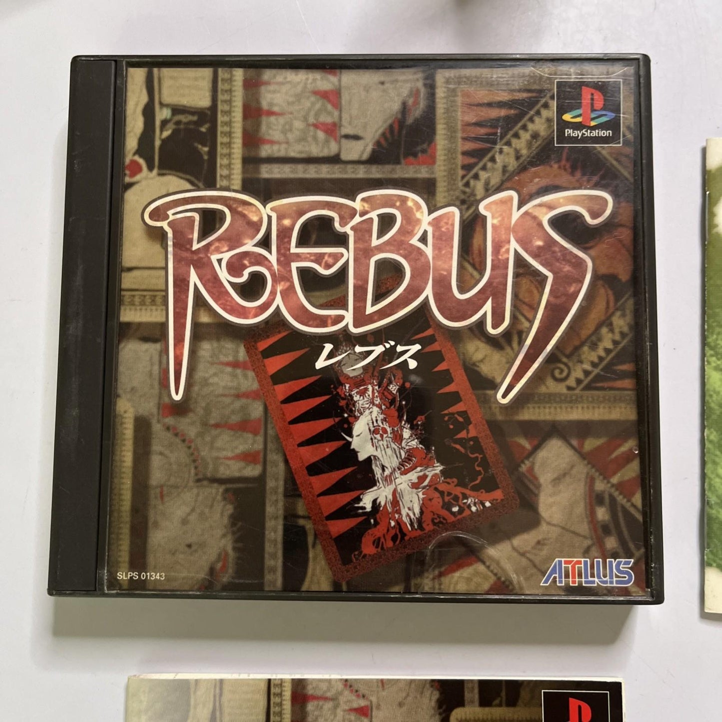 Rebus 1998 PS1 Sony PlayStation NTSC-J JAPAN Game