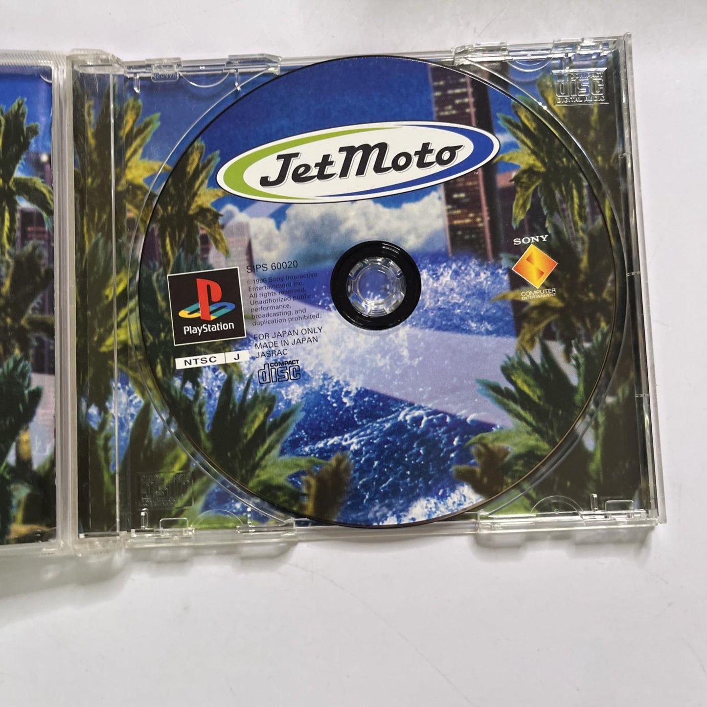 Jet Moto 1997 PS1 Sony PlayStation NTSC-J JAPAN Game