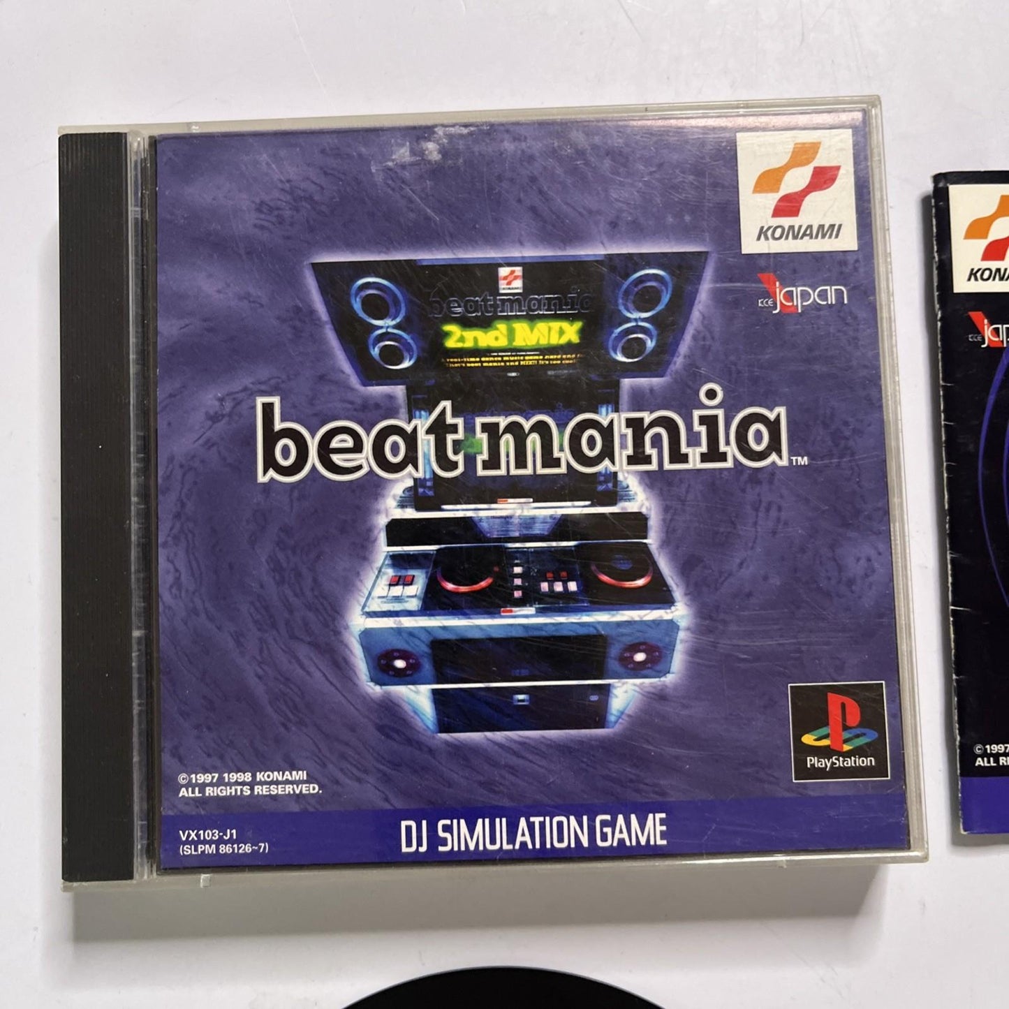 Beatmania PS1 Sony PlayStation NTSC-J JAPAN Music Game