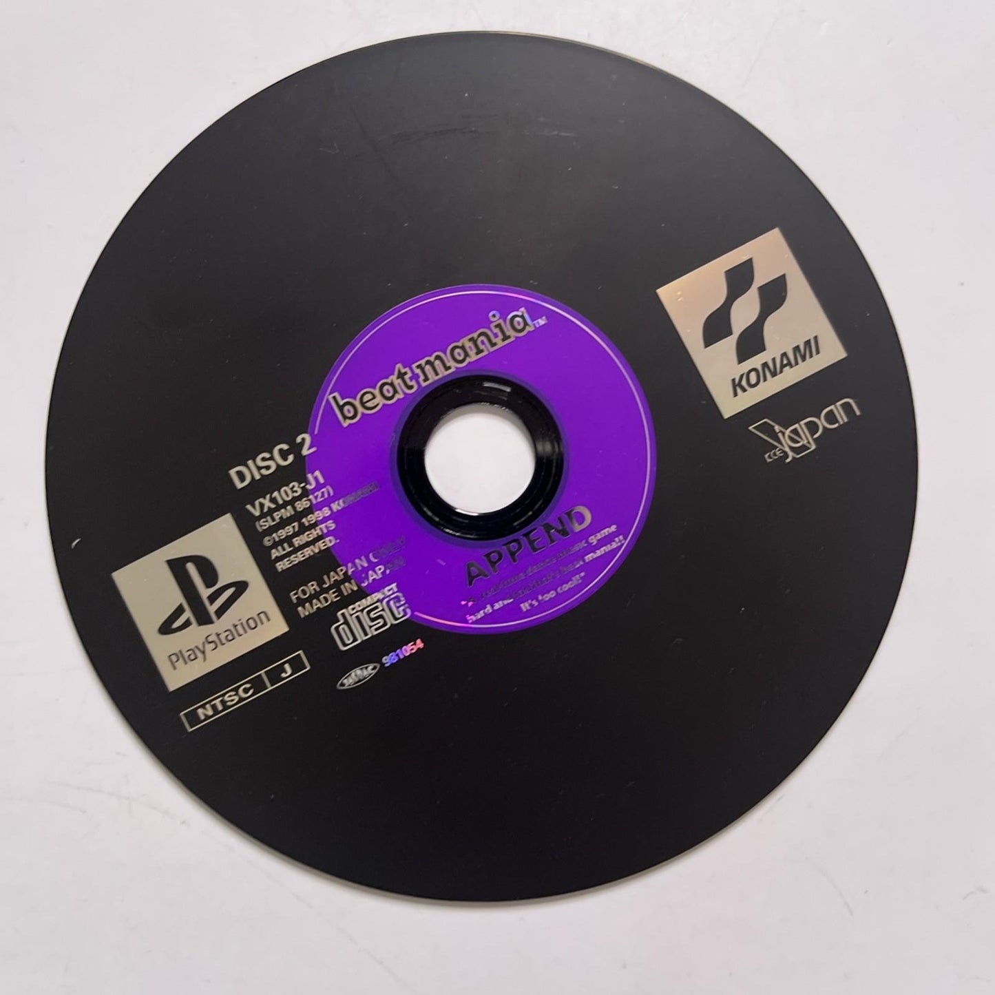 Beatmania PS1 Sony PlayStation NTSC-J JAPAN Music Game