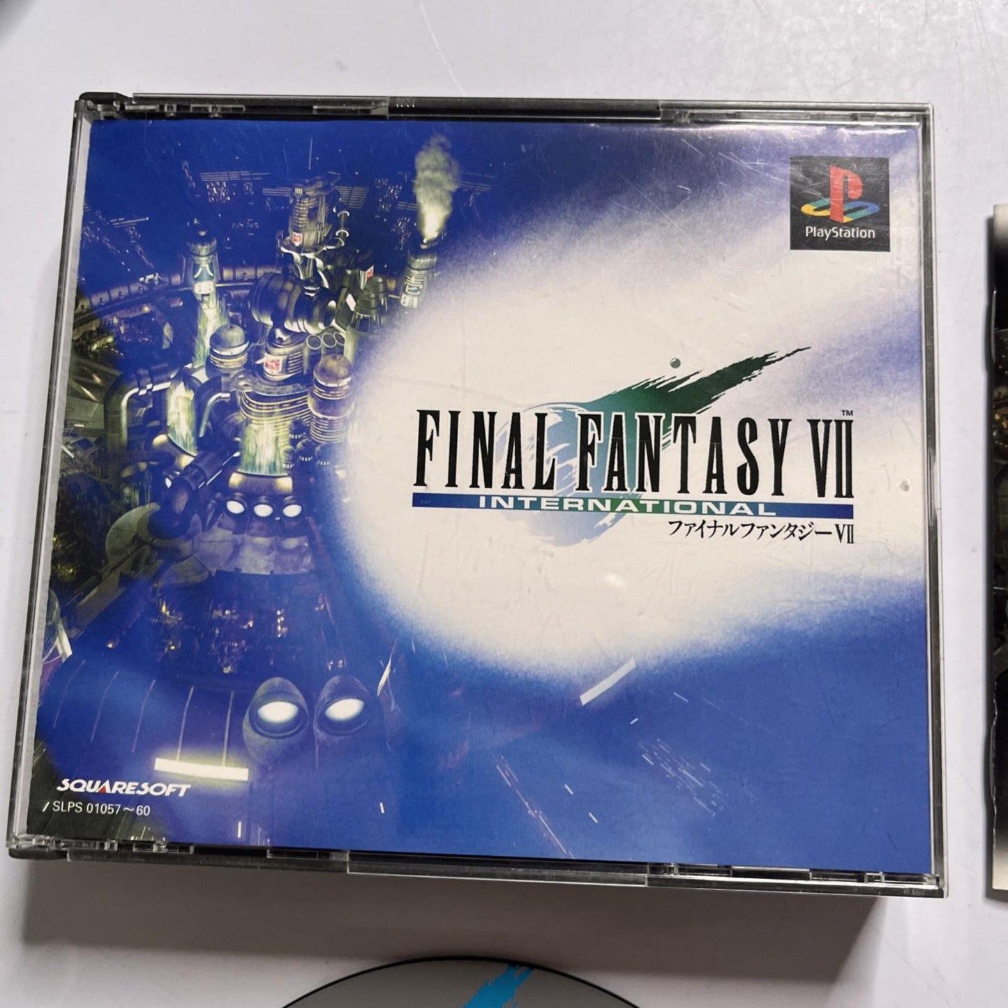 Final Fantasy VII International PS1 Sony PlayStation NTSC-J JAPAN Game
