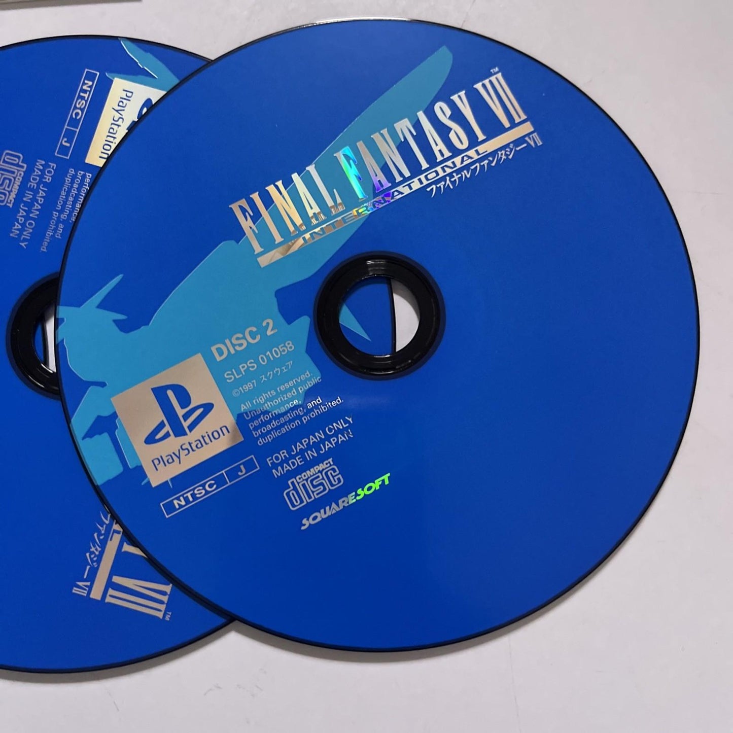 Final Fantasy VII International PS1 Sony PlayStation NTSC-J JAPAN Game