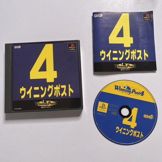 Winning Post 4 1999 PS1 Sony PlayStation NTSC-J JAPAN Horse Racing Game