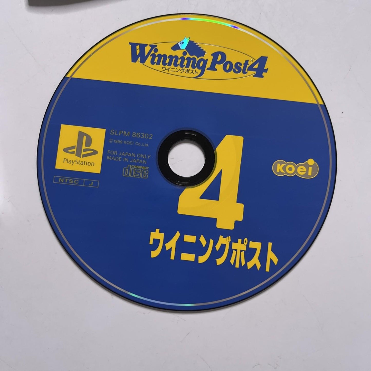 Winning Post 4 1999 PS1 Sony PlayStation NTSC-J JAPAN Horse Racing Game