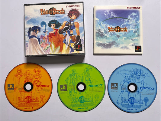Tales Of Eternia 2000 PS1 Sony PlayStation NTSC-J JAPAN Game