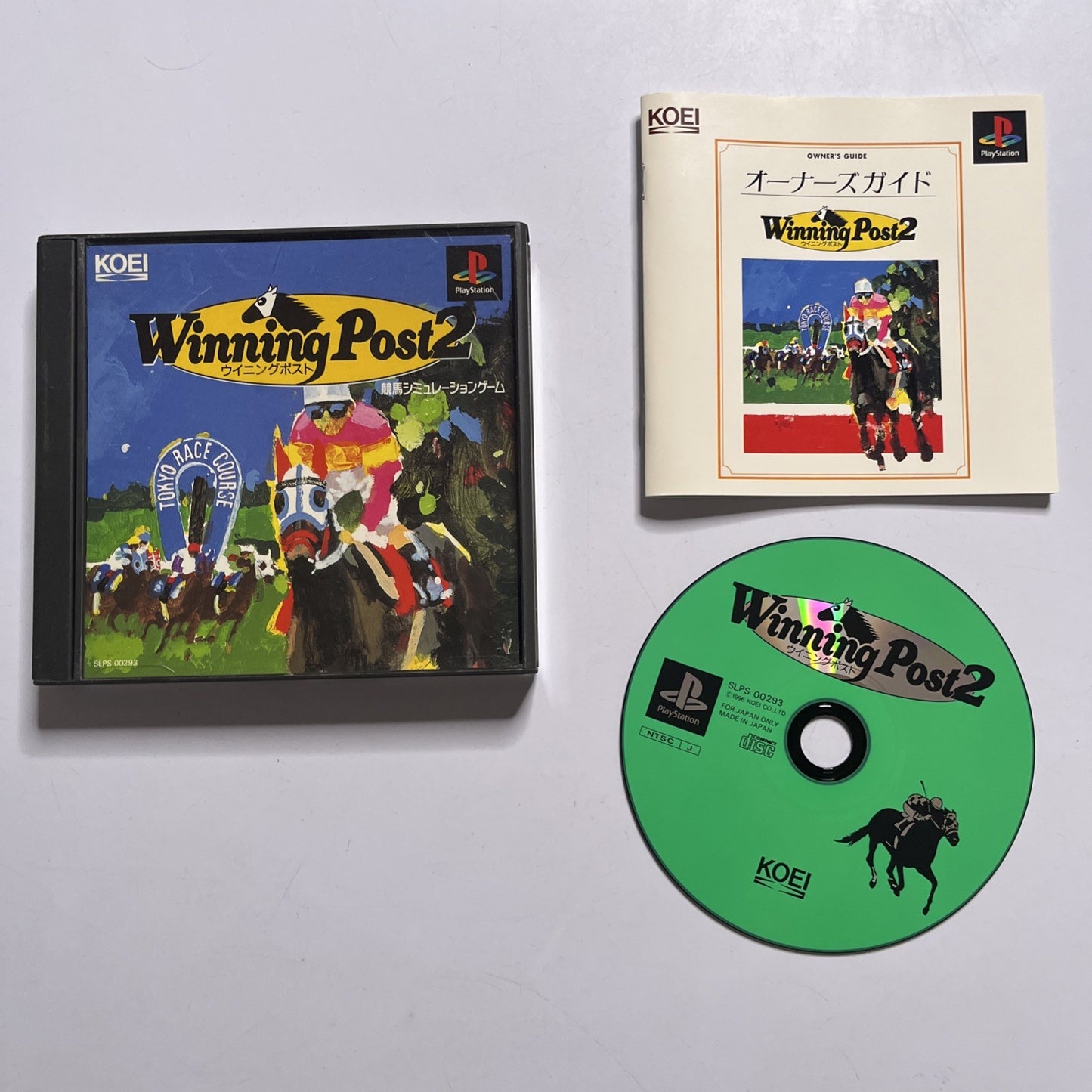 Winning Post 2 1996 PS1 Sony PlayStation NTSC-J JAPAN Game