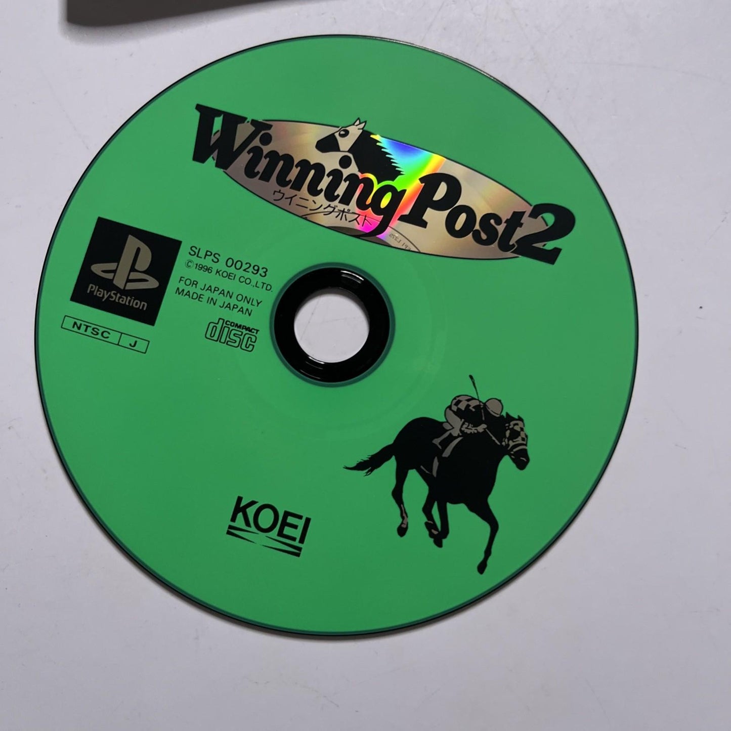 Winning Post 2 1996 PS1 Sony PlayStation NTSC-J JAPAN Game