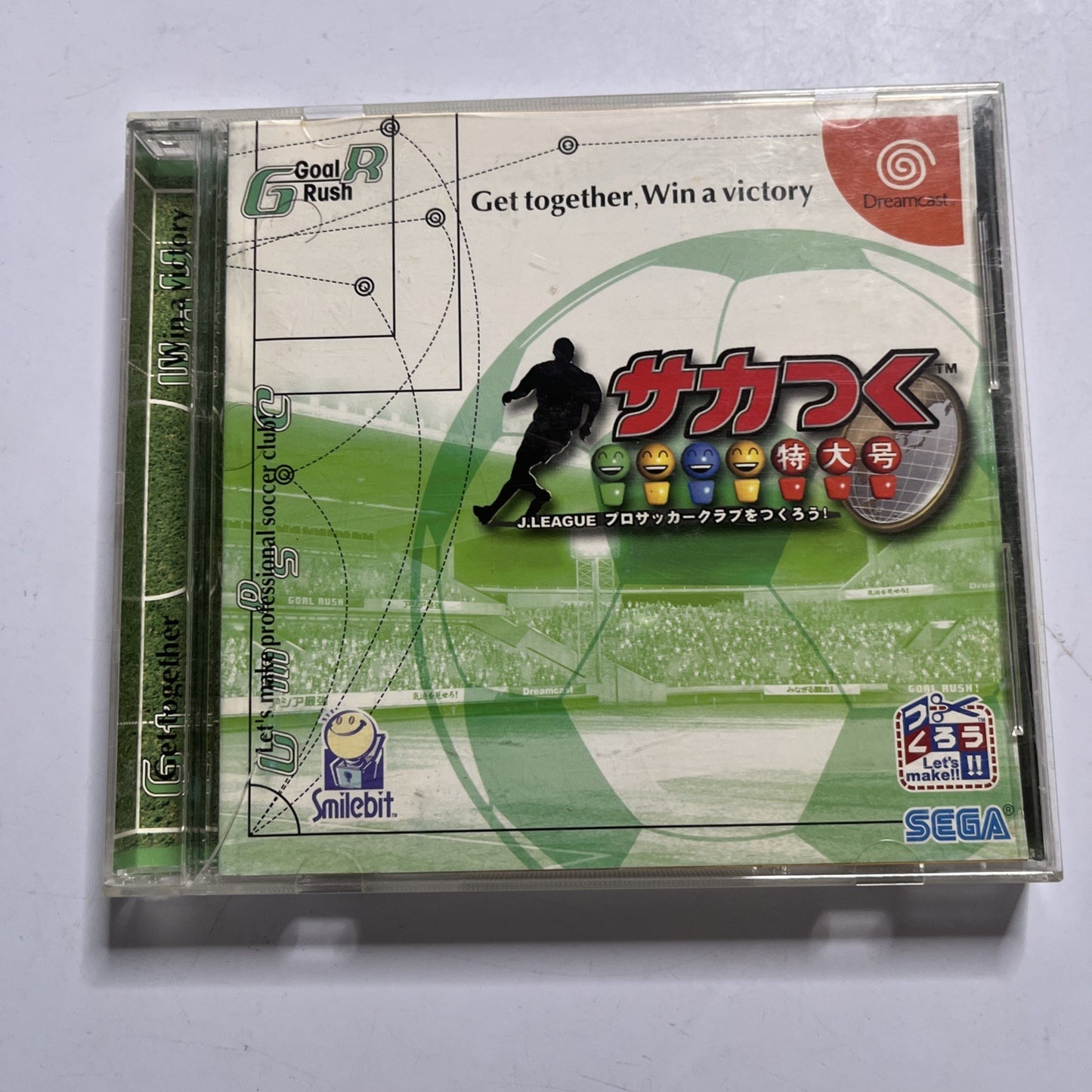 Let's Make Pro Soccer Club 1999 DC Sega Dreamcast NTSC-J JAPAN Sim Game