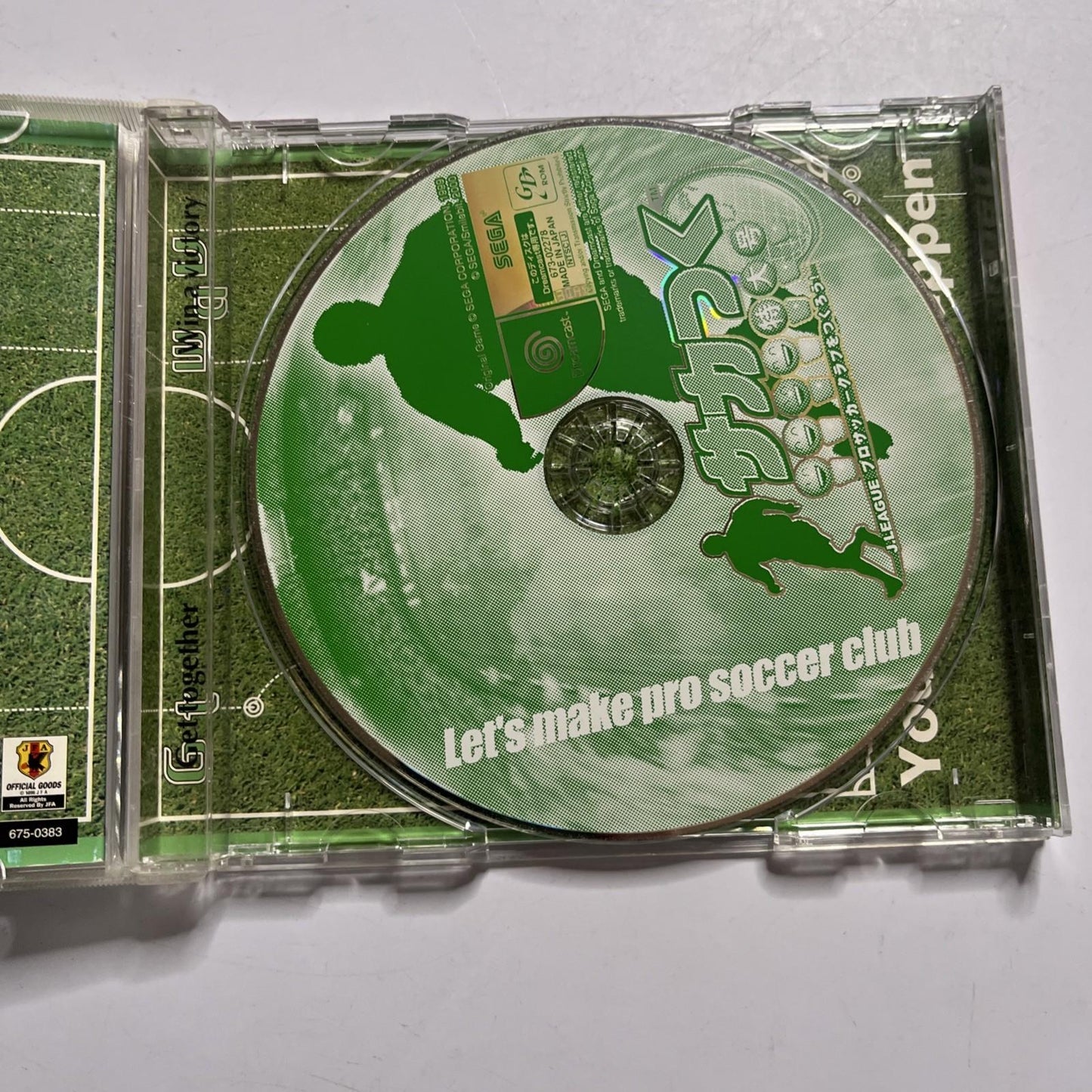 Let's Make Pro Soccer Club 1999 DC Sega Dreamcast NTSC-J JAPAN Sim Game