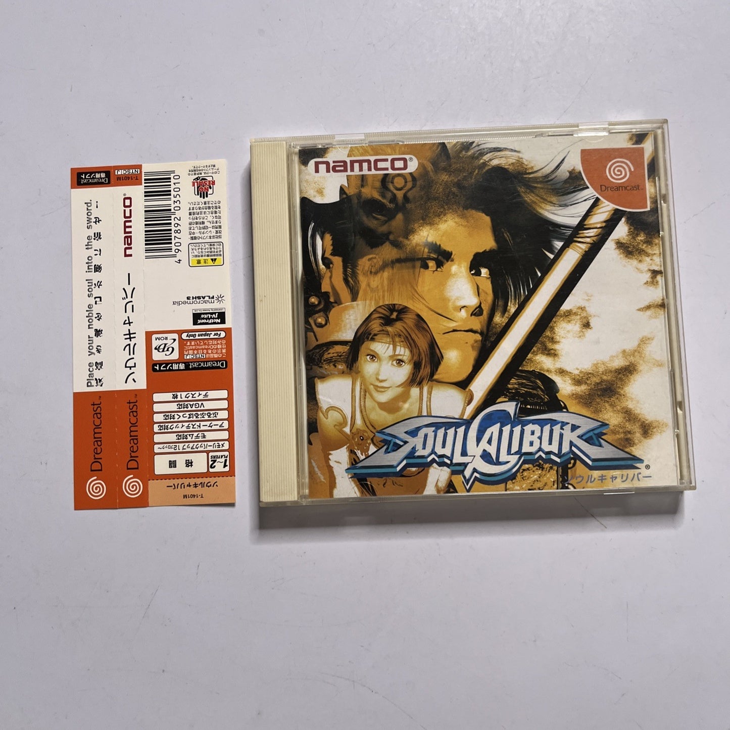 Soul Calibur 1999 Sega Dreamcast DC NTSC-J JAPAN Namco Fighting Game Complete