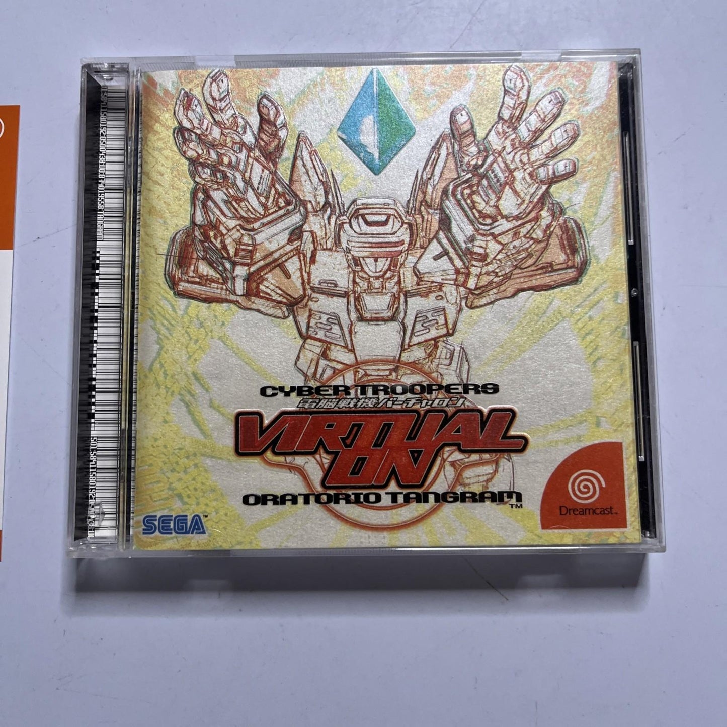 Cyber Troopers Virtual On Oratorio Tangram SEGA Dreamcast NTSC-J JAPAN Complete