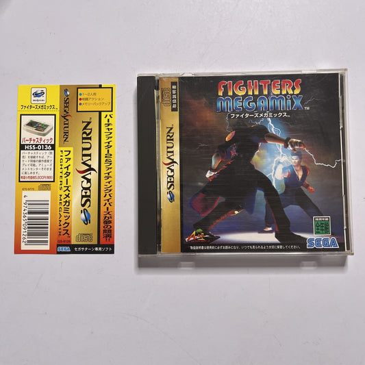 Fighters Megamix 1996 SEGA Saturn SS NTSC-J JAPAN Game Complete