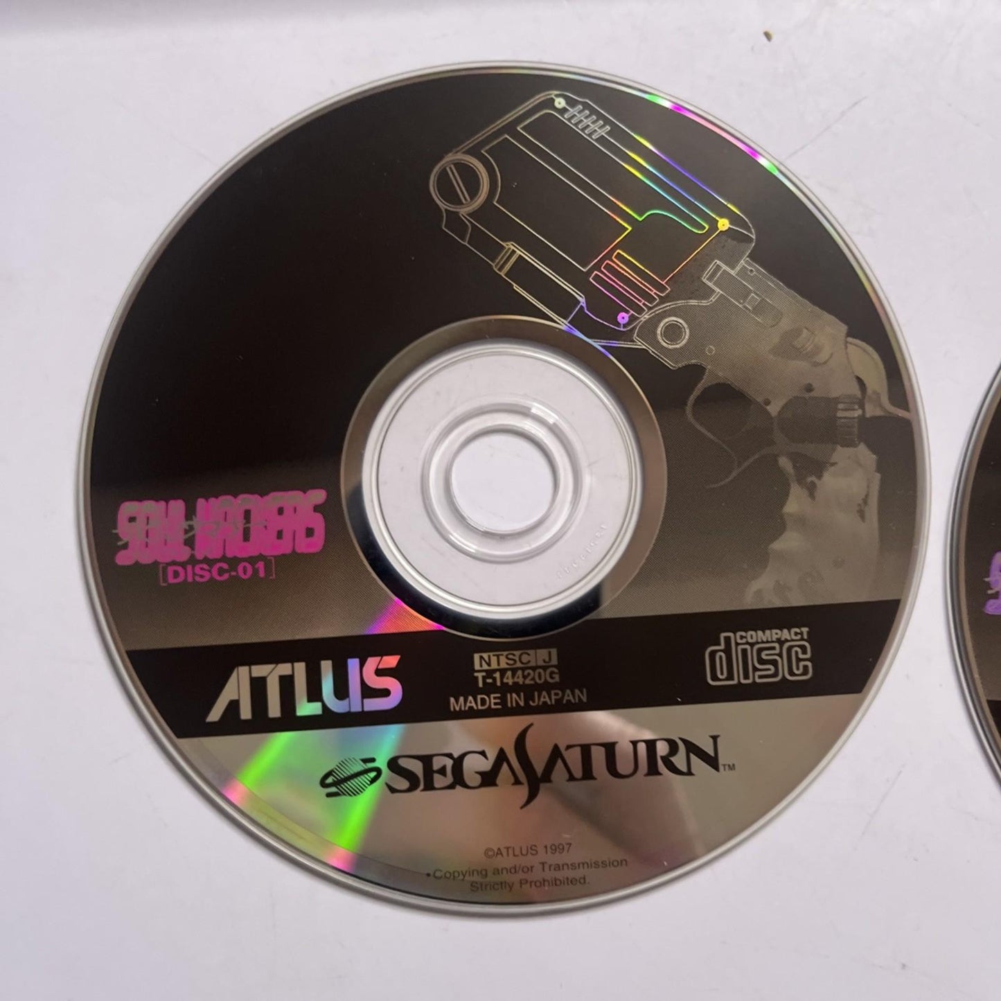 Soul Hackers 1997 SEGA Saturn SS NTSC-J JAPAN Game Complete