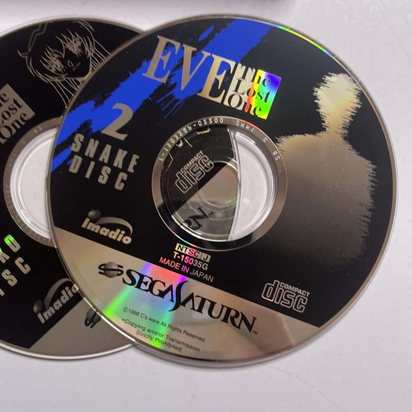 Eve The Lost One 1998 SEGA Saturn SS NTSC-J JAPAN Game