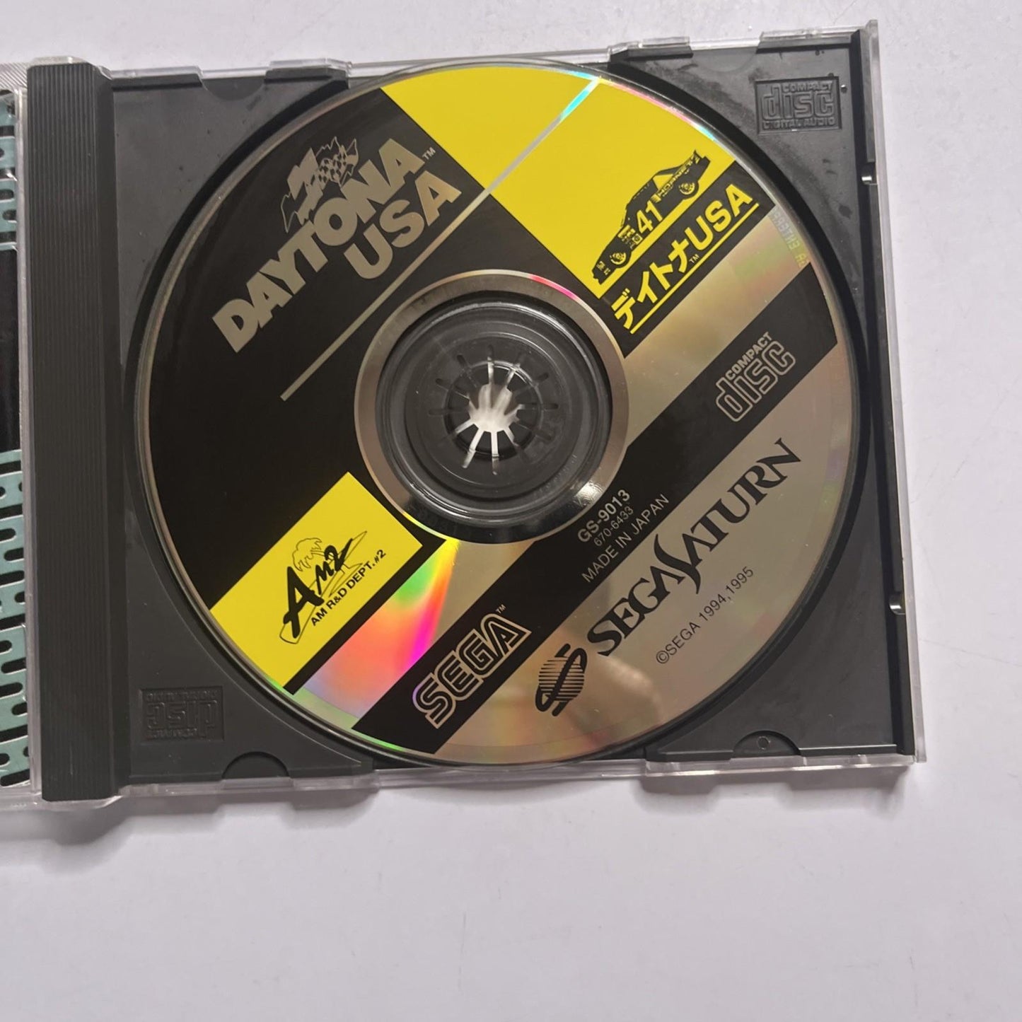 Daytona USA 1995 SEGA Saturn SS NTSC-J JAPAN Racing Game