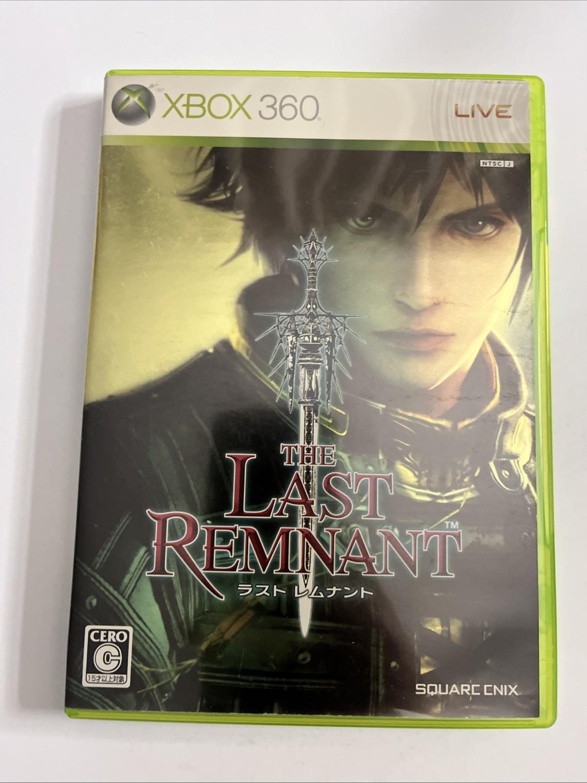 The Last Remnant 2008 Microsoft XBOX 360 NTSC-J JAPAN Square Game