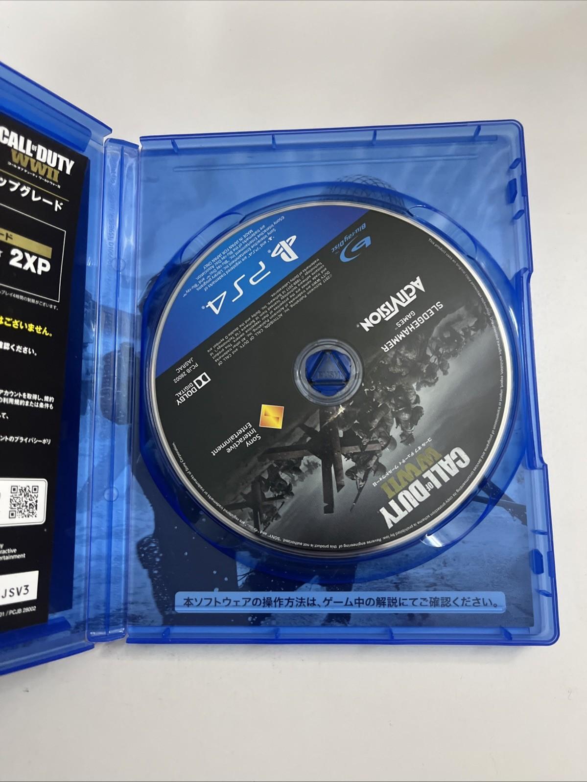 Call Of Duty WWII 2017 PS4 Sony PlayStation 4 JAPAN Game