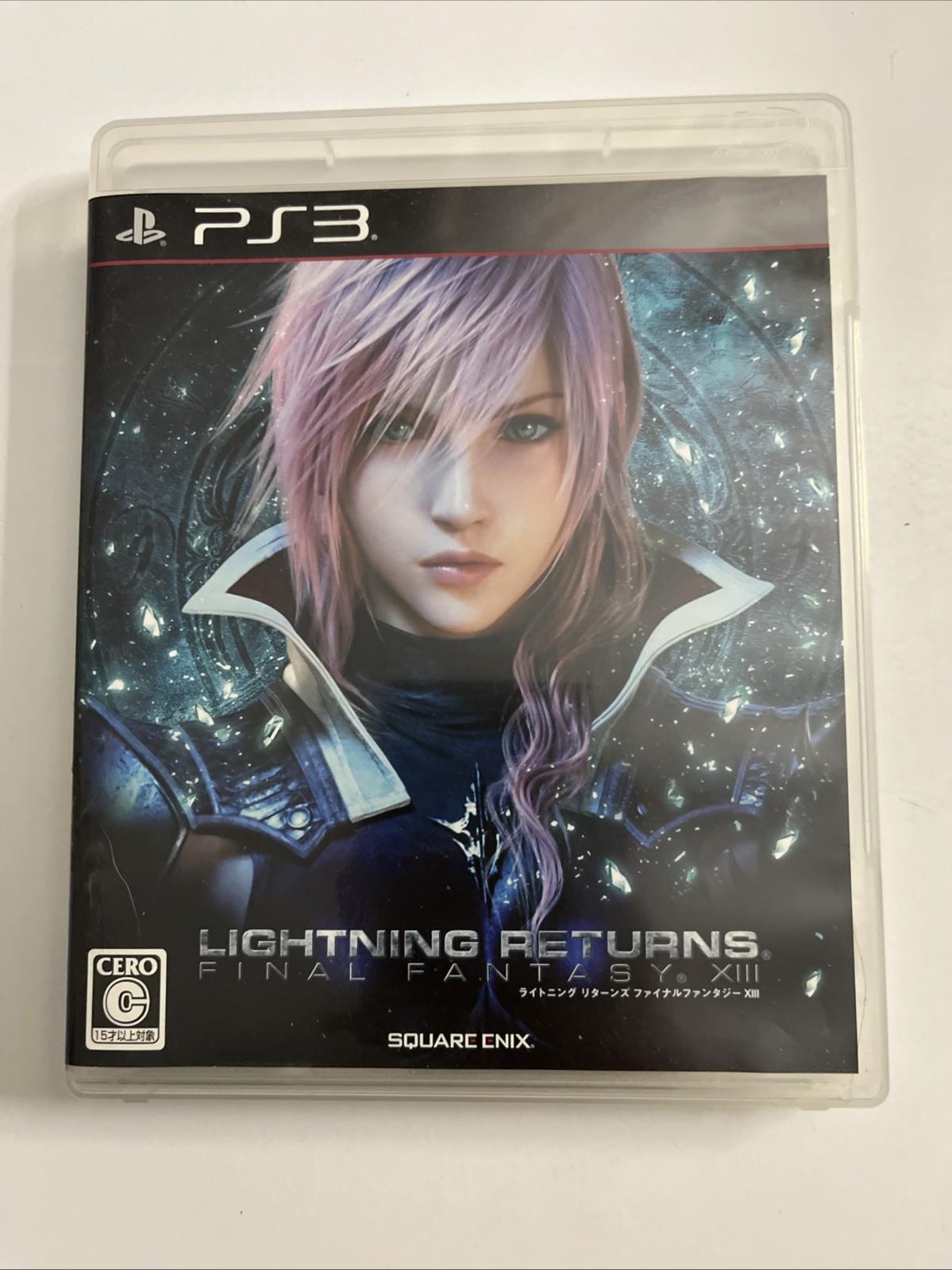 Lightning Returns: Final Fantasy XIII PS3 Sony PlayStation 3 JAPAN Game Complete