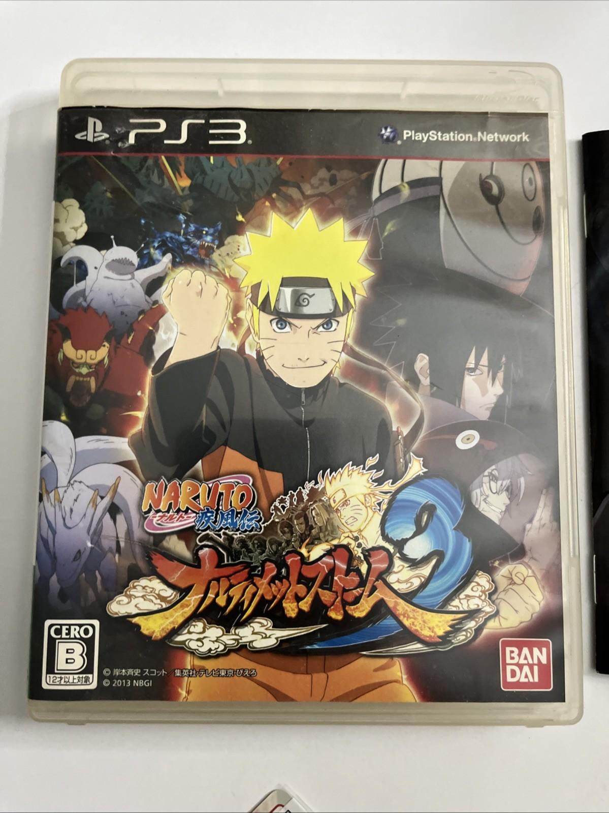 Naruto: Ultimate Ninja Storm 3 PS3 Sony PlayStation 3 JAPAN Game Complete