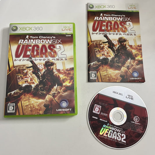 Tom Clancy's Rainbow Six: Vegas 2 Microsoft XBOX 360 NTSC-J JAPAN Game Complete