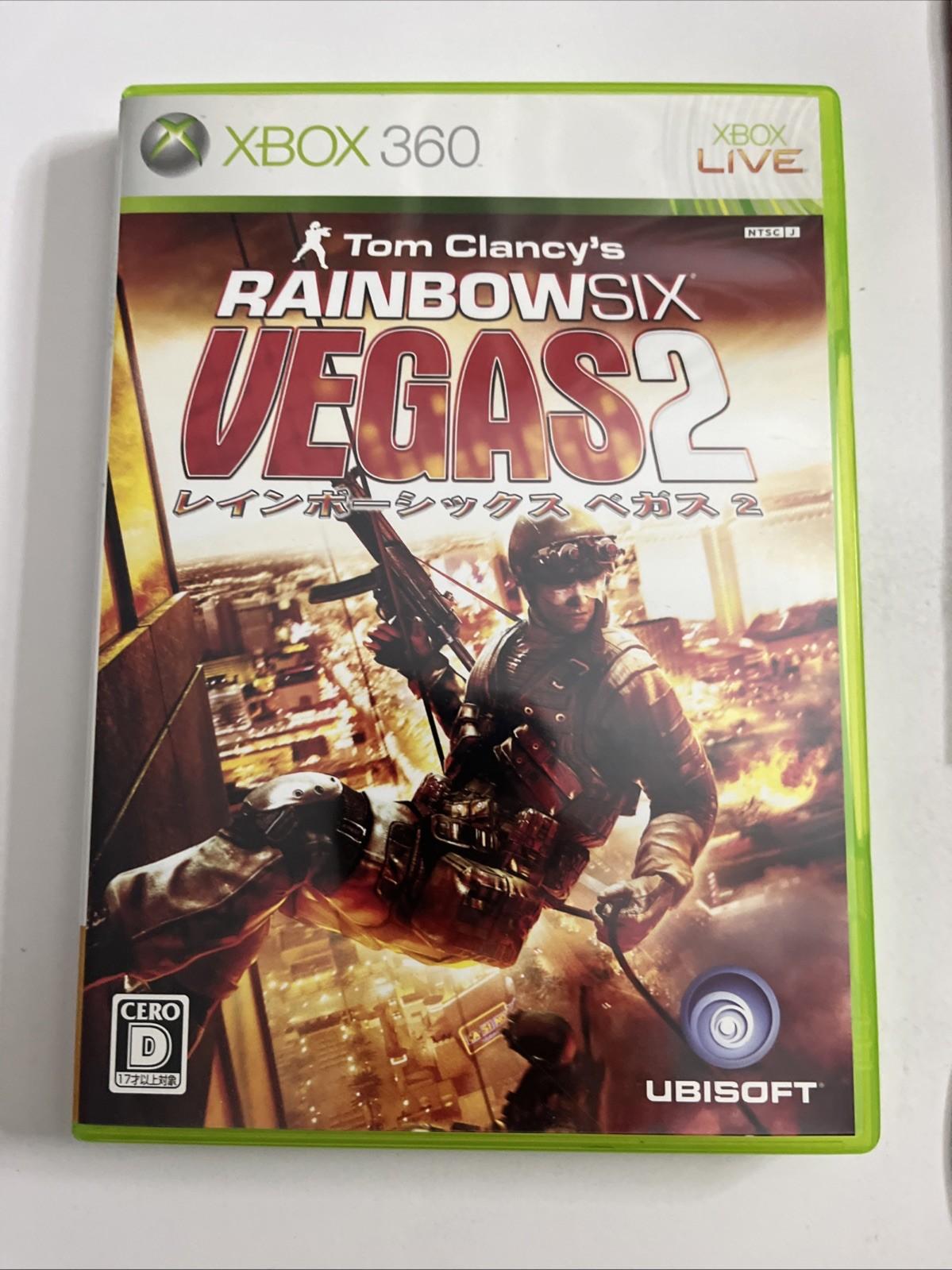 Tom Clancy's Rainbow Six: Vegas 2 Microsoft XBOX 360 NTSC-J JAPAN Game Complete