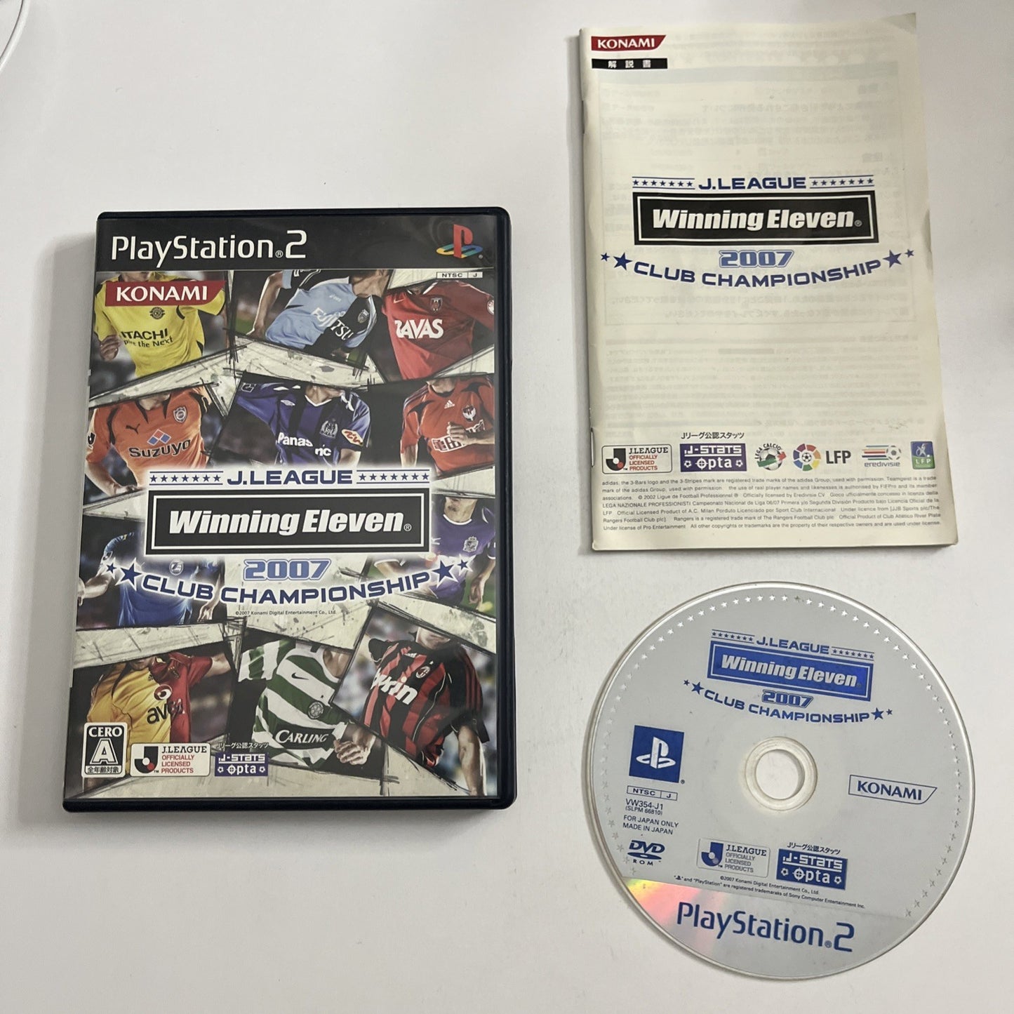 J League Winning Eleven 5 Club Championship PS2 PlayStation NTSC-J JAPAN Game