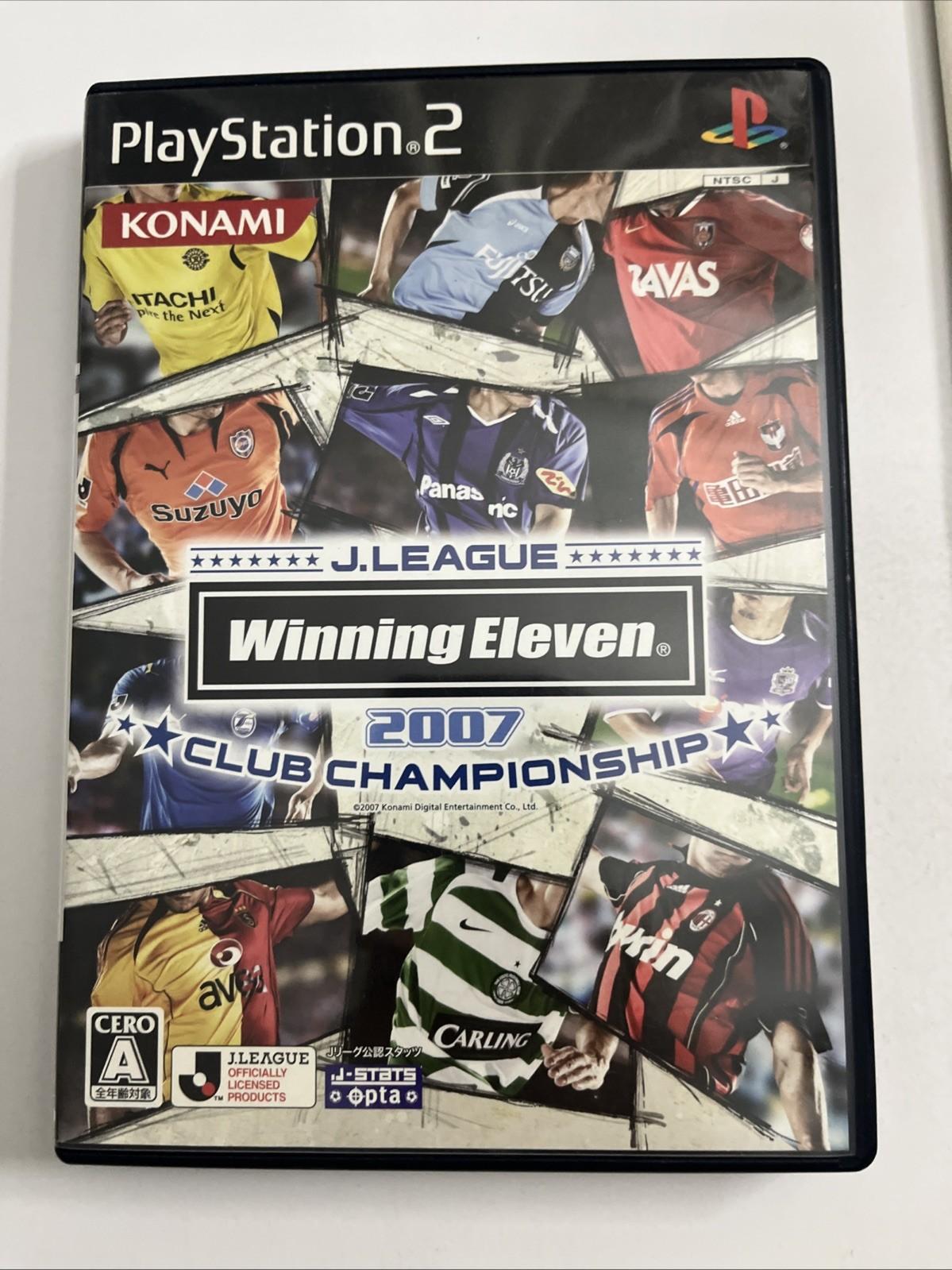 J League Winning Eleven 5 Club Championship PS2 PlayStation NTSC-J JAPAN Game