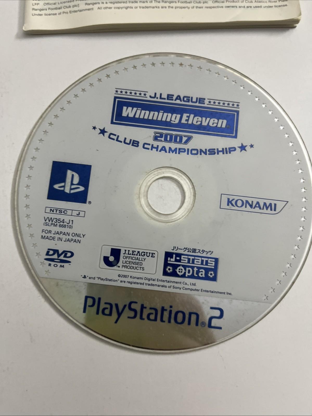 J League Winning Eleven 5 Club Championship PS2 PlayStation NTSC-J JAPAN Game