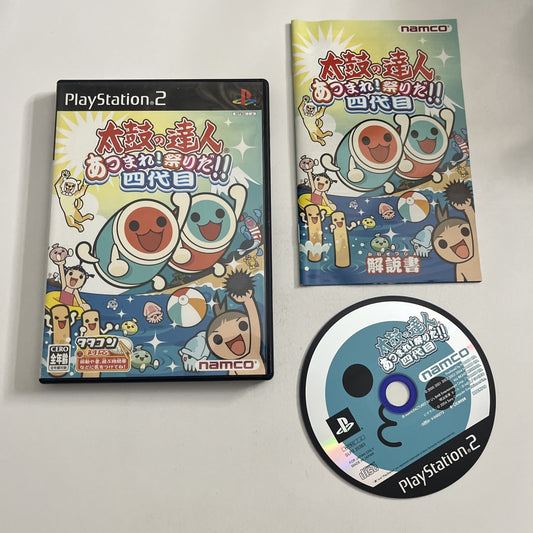 Taiko no Tatsujin 4th Generation PS2 Sony PlayStation NTSC-J JAPAN Complete