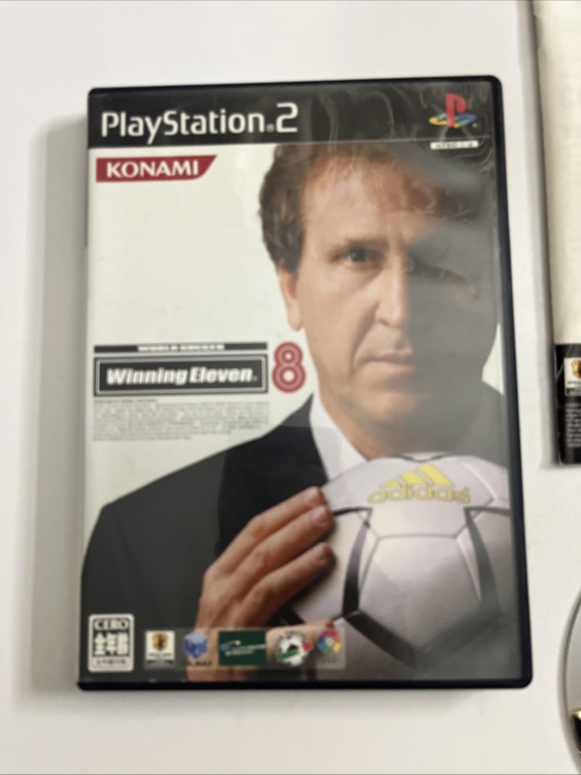 World Soccer Winning Eleven 8 2004 PS2 Sony PlayStation NTSC-J JAPAN Complete