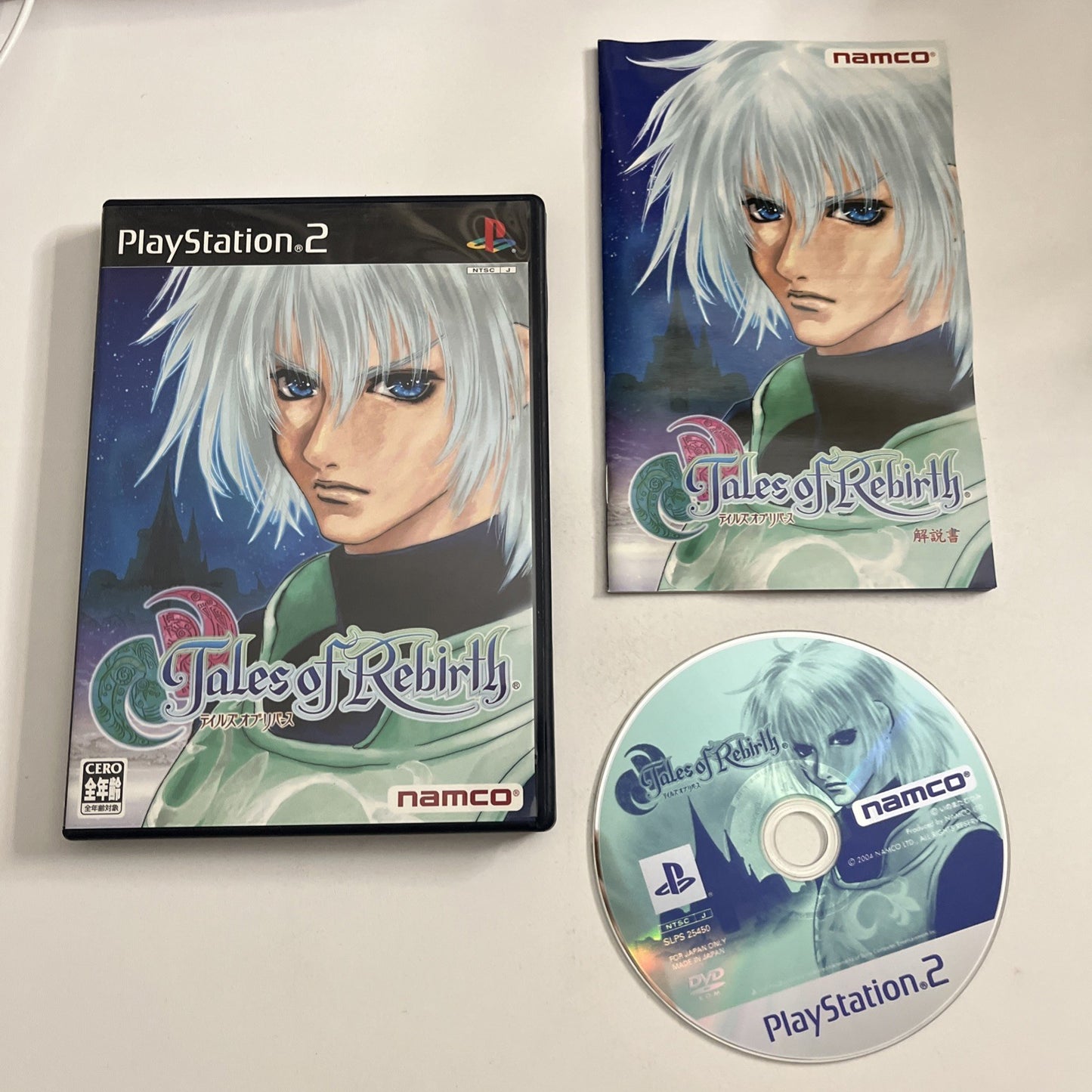 Tales Of Rebirth 2004 PS2 NAMCO PlayStation NTSC-J JAPAN Game Complete