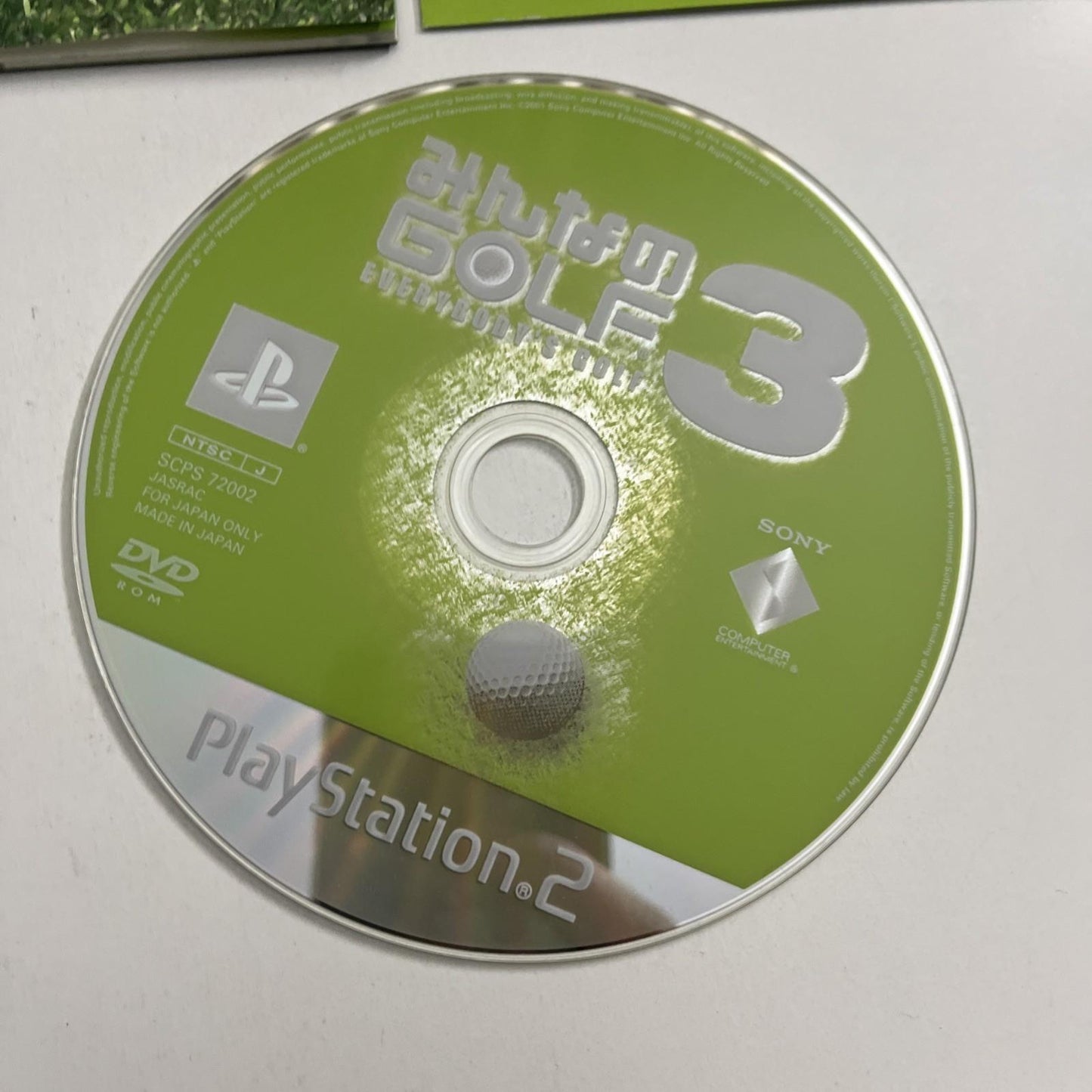 Minna no Golf 3 Everybody's Golf PS2 Sony PlayStation NTSC-J JAPAN Game Complete