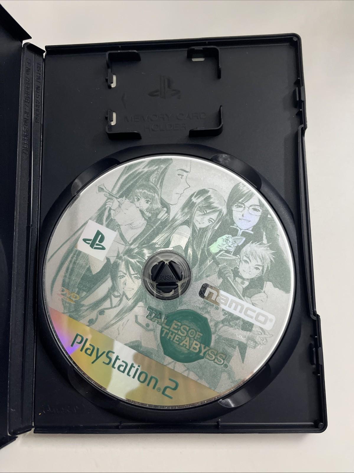 Tales Of The Abyss PS2 NAMCO PlayStation NTSC-J JAPAN Game