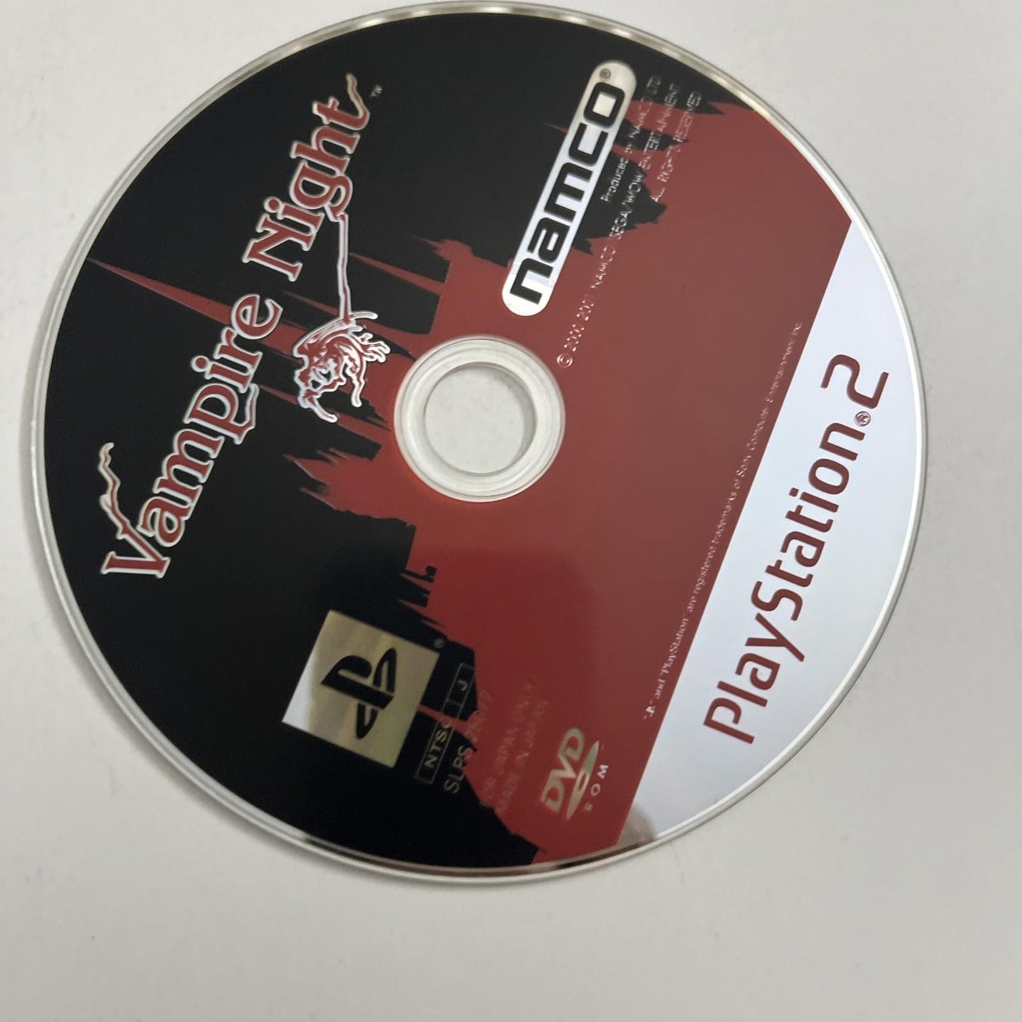 Vampire Night 2001 PS2 NAMCO PlayStation NTSC-J JAPAN Light Gun Game Complete