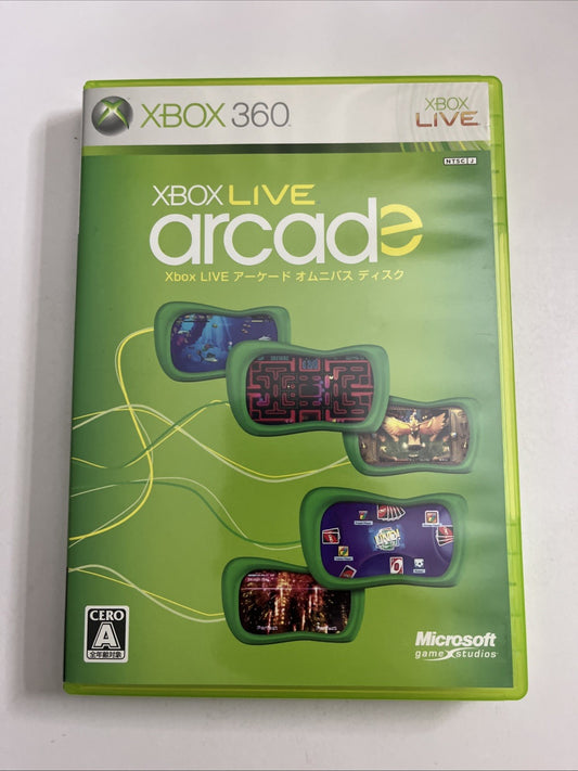 Xbox Live Arcade 2007 Microsoft XBOX 360 NTSC-J JAPAN Game