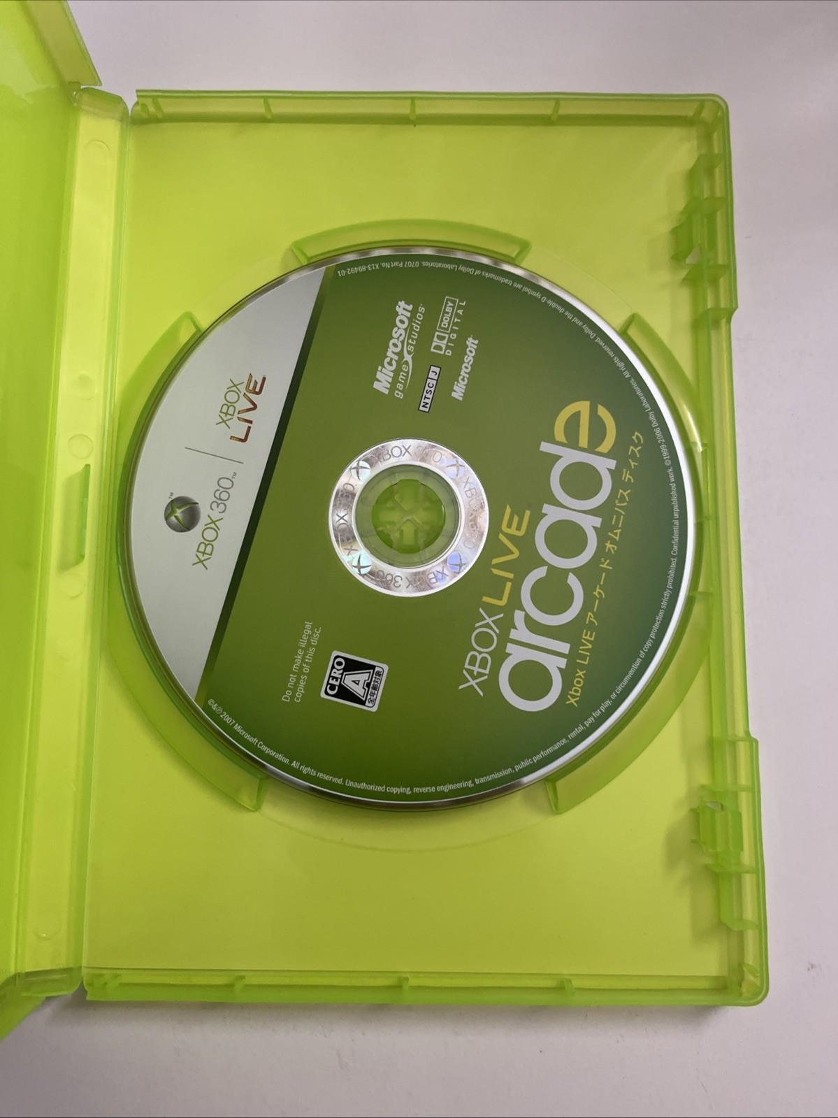 Xbox Live Arcade 2007 Microsoft XBOX 360 NTSC-J JAPAN Game