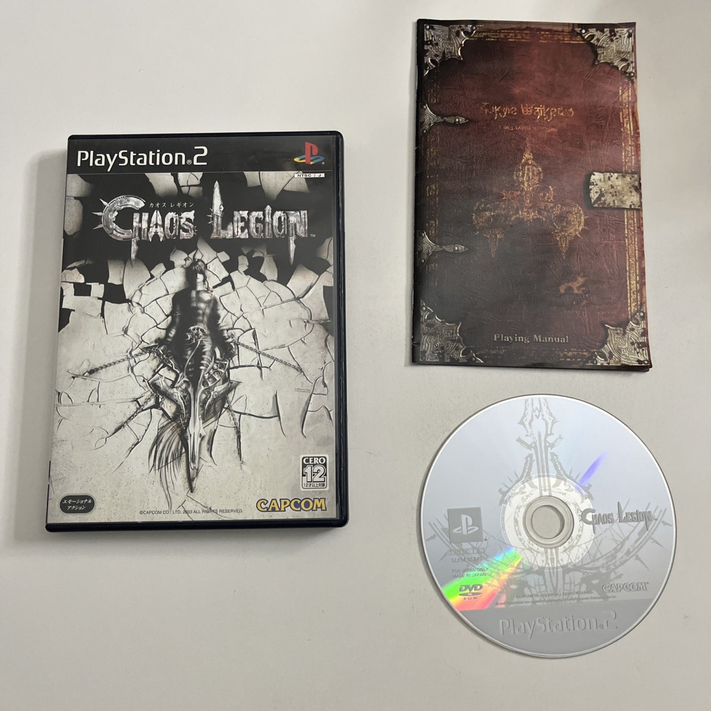Chaos Legion 2003 PS2 Sony PlayStation NTSC-J JAPAN Game Complete
