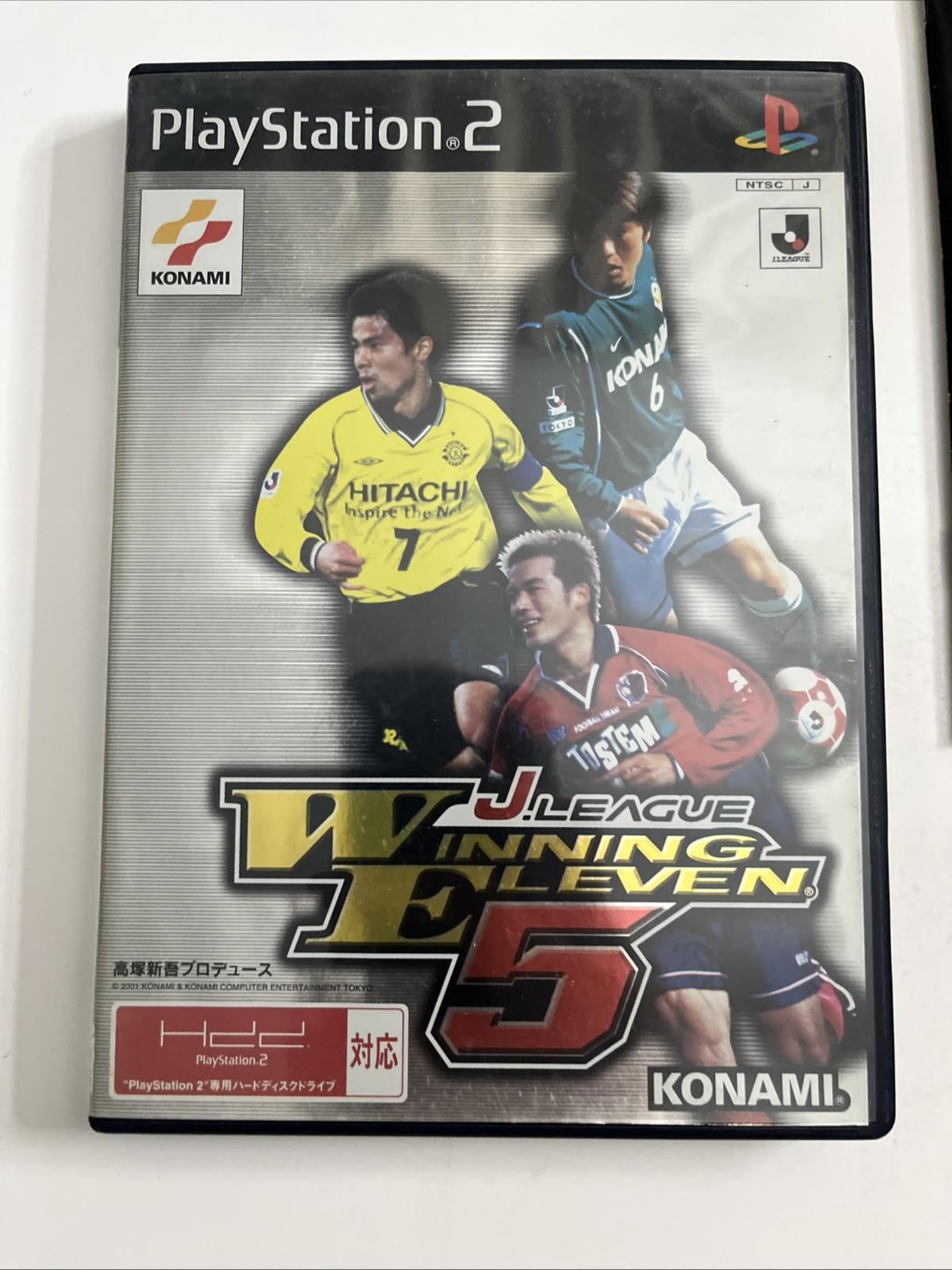 J-League Winning Eleven 5 PS2 Sony PlayStation NTSC-J JAPAN Game Complete
