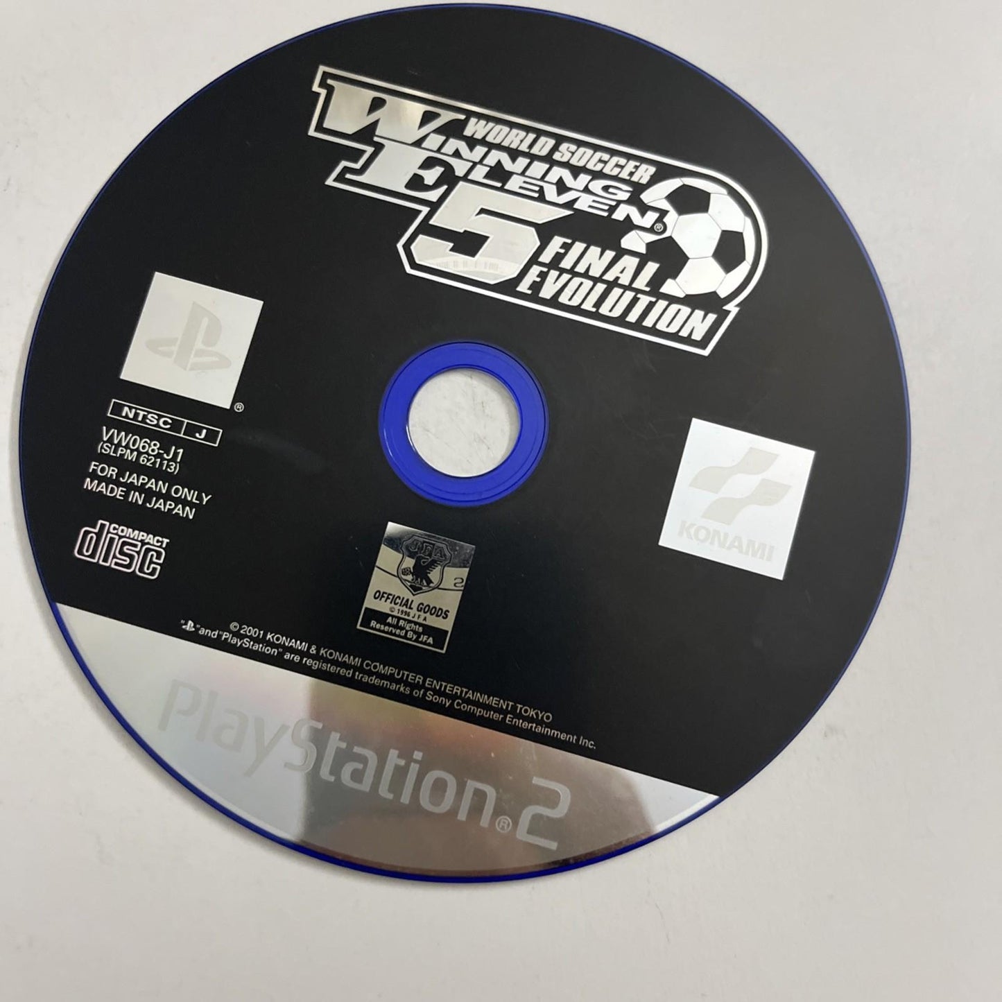 J-League Winning Eleven 5 PS2 Sony PlayStation NTSC-J JAPAN Game Complete