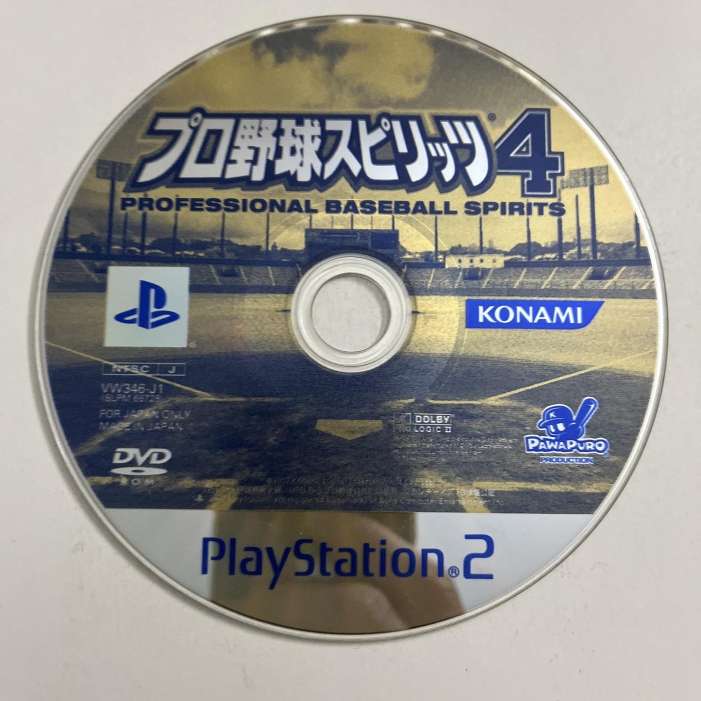 Professional Baseball Spirits 4 PS2 Sony PlayStation NTSC-J JAPAN Game Complete