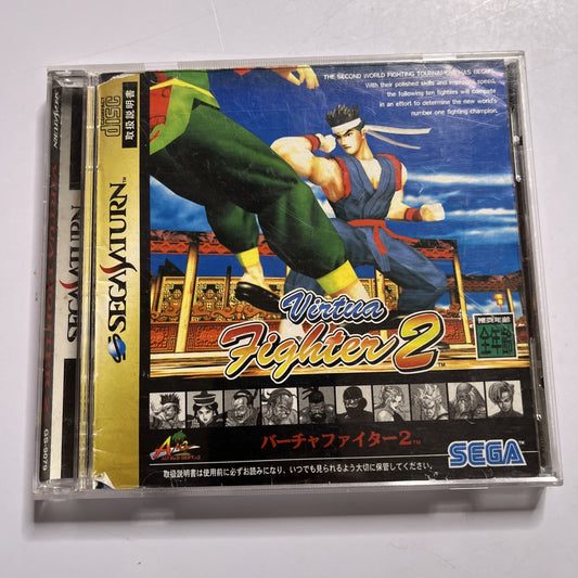 Virtual Fighter 2 SEGA Saturn SS NTSC-J JAPAN Game