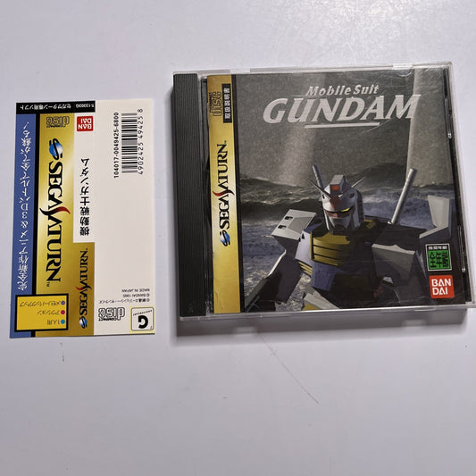 Mobile Suit Gundam 1995 SEGA Saturn SS NTSC-J JAPAN Action Bandai Complete