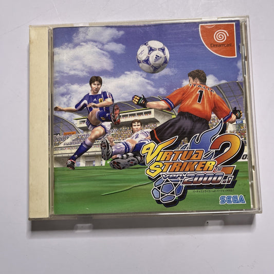 Virtua Striker 2 Ver 2000.1  DC Sega Dreamcast NTSC-J JAPAN Soccer Game