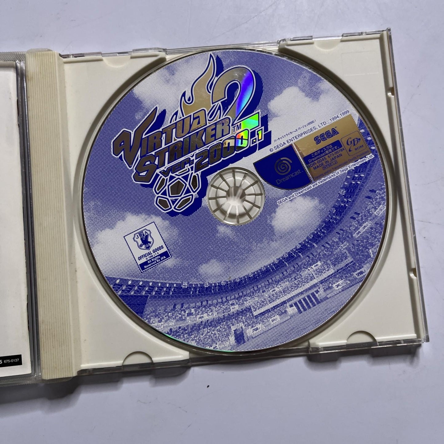 Virtua Striker 2 Ver 2000.1  DC Sega Dreamcast NTSC-J JAPAN Soccer Game