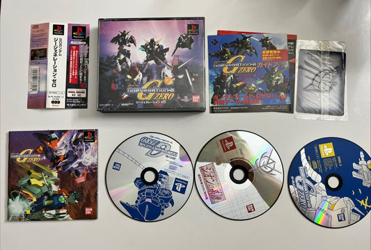 SD Gundam G Generation-0 1999 PS1 Bandai PlayStation NTSC-J JAPAN Game Complete