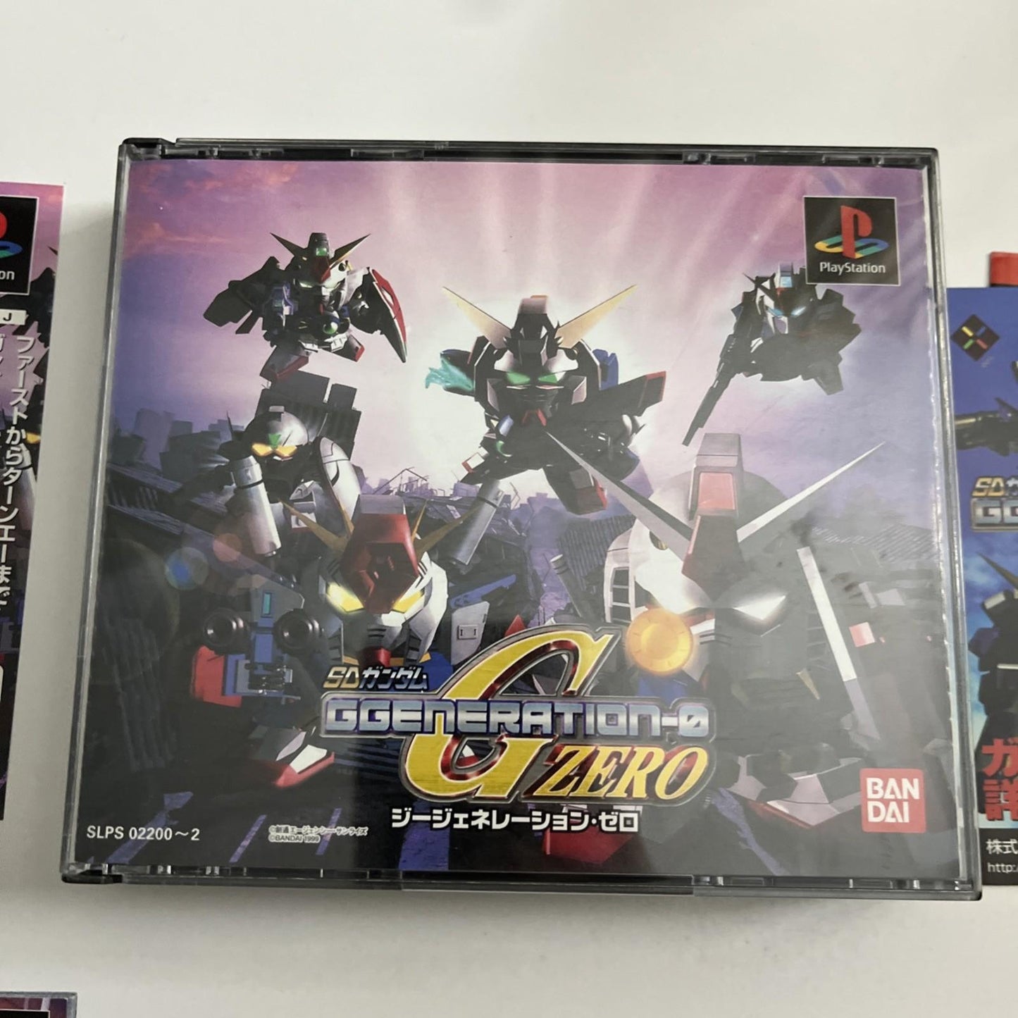 SD Gundam G Generation-0 1999 PS1 Bandai PlayStation NTSC-J JAPAN Game Complete