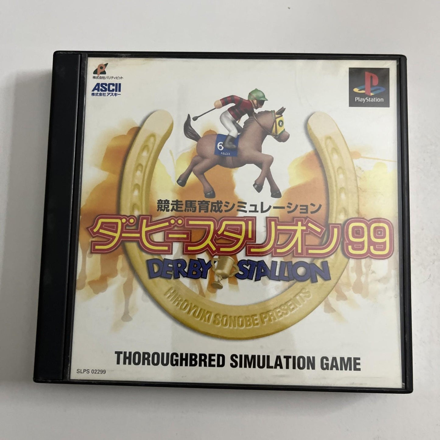 Derby Stallion 99 PS1 Sony PlayStation NTSC-J JAPAN Game