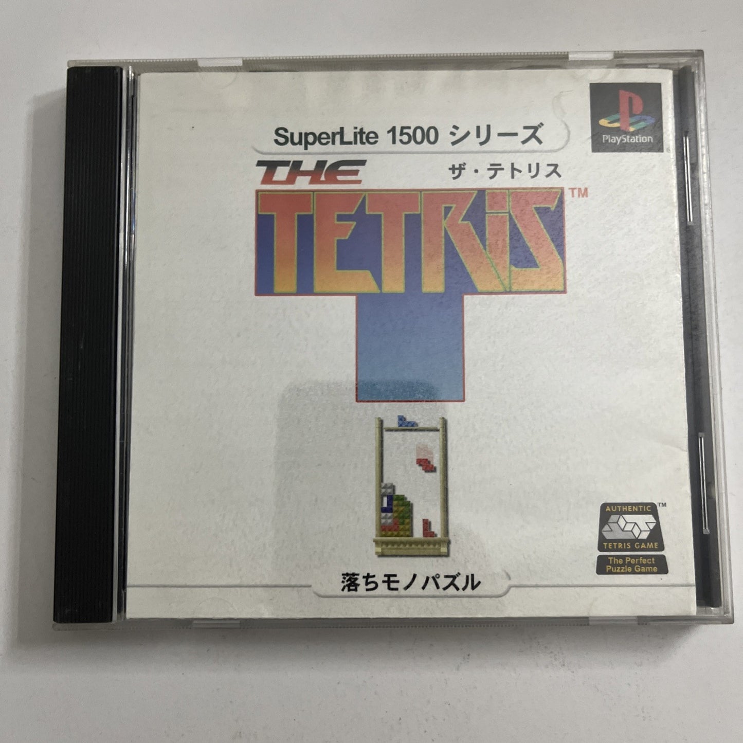 The Tetris 2000 PS1 Sony PlayStation NTSC-J JAPAN Puzzle Game